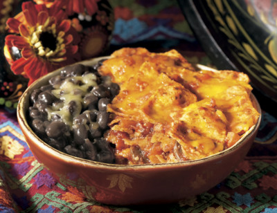 Tortilla Casserole & Black Beans Bowl standard image