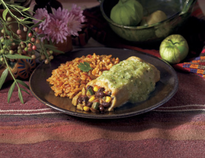 Black Bean Tamale Verde standard image