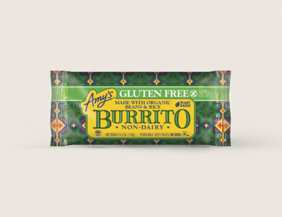 Bean & Rice Burrito, Gluten Free, Non-Dairy standard image