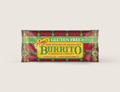 Cheddar Cheese, Bean & Rice Burrito, Gluten Free hover image