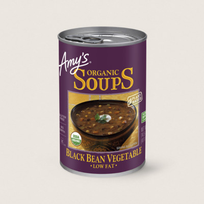 Organic Black Bean Vegetable Soup