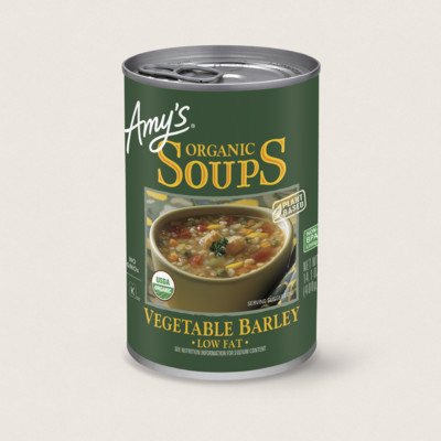 Organic Vegetable Barley Soup