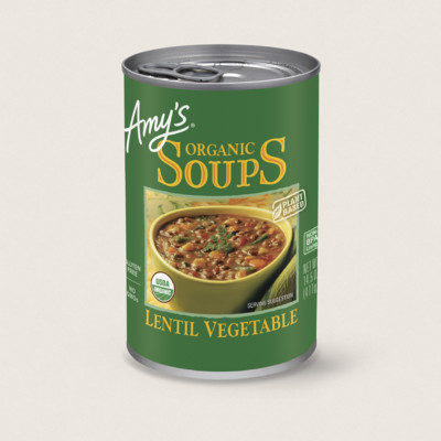 Organic Lentil Vegetable Soup