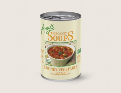 Organic Chunky Vegetable Soup hover image
