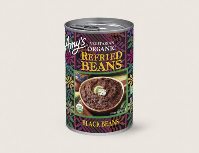 Organic Vegetarian Refried Black Beans
