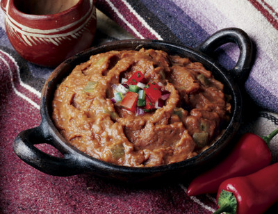 Organic Vegetarian Refried Beans with Green Chiles standard image