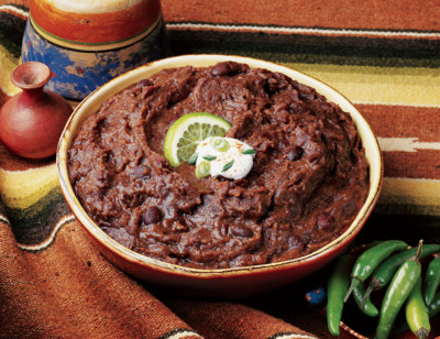 Organic Vegetarian Refried Black Beans, Light in Sodium standard image