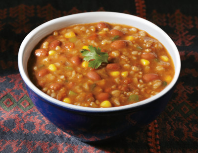 Organic Hearty Spanish Rice & Red Bean Soup standard image