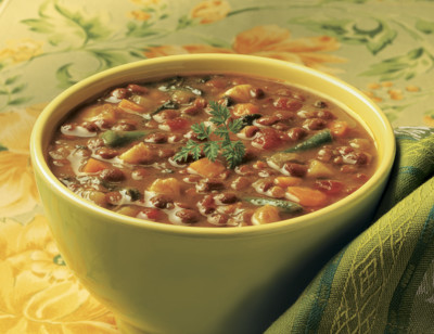 Organic Lentil Vegetable Soup, Light in Sodium standard image