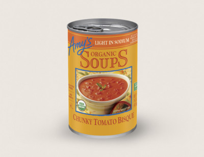 Organic Chunky Tomato Bisque, Light in Sodium standard image
