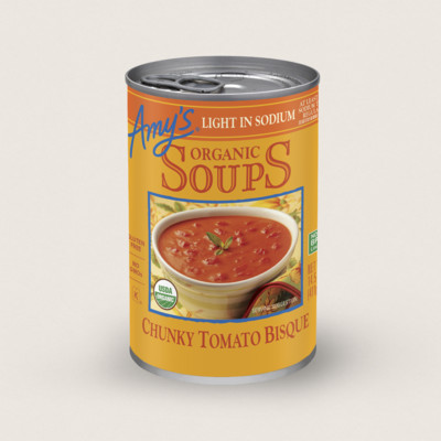 Organic Chunky Tomato Bisque, Light in Sodium