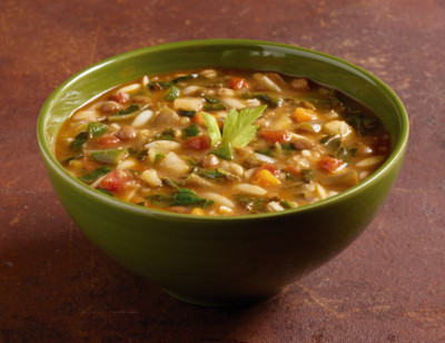 Organic Hearty Minestrone with Vegetables standard image
