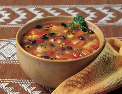Organic Fire Roasted Southwestern Vegetable Soup, Light in Sodium standard image
