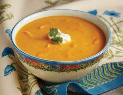Organic Carrot Ginger Soup standard image