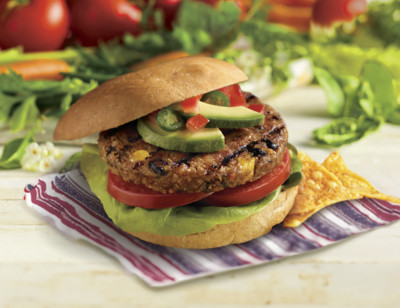 Organic Black Bean Veggie Burger standard image