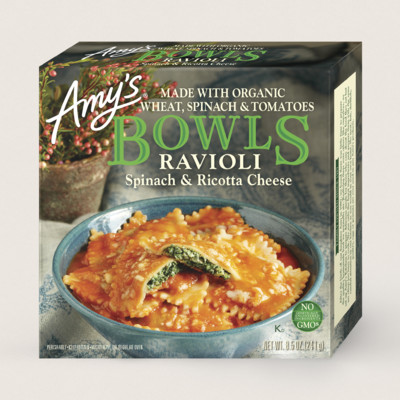 Spinach Ravioli Bowl
