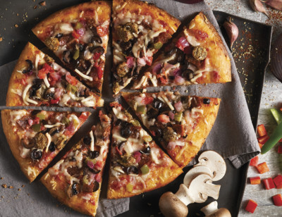 Vegan Supreme Pizza hover image