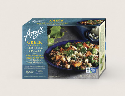 Greek Inspired Red Rice & Veggies