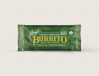 Organic Vegan Bean & Cheeze Burrito hover image