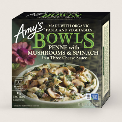 Mushroom & Spinach Penne Bowl