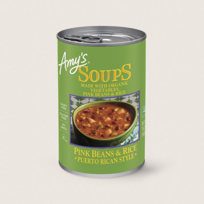 Pink Beans & Rice Puerto Rican Style Soup