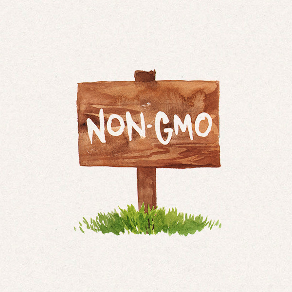Amy's no GMO sign