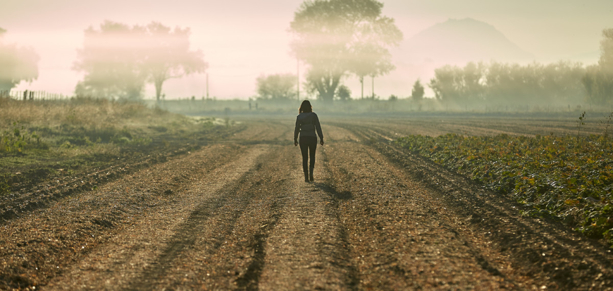 Amy's woman in a field