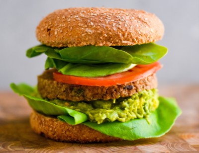 Guacamole California Veggie Burger