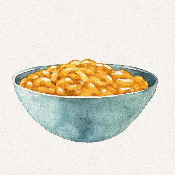 Amy's bowl of macaroni