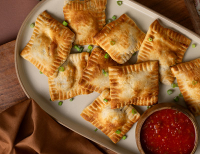 Refried Bean Stuffed Pastry