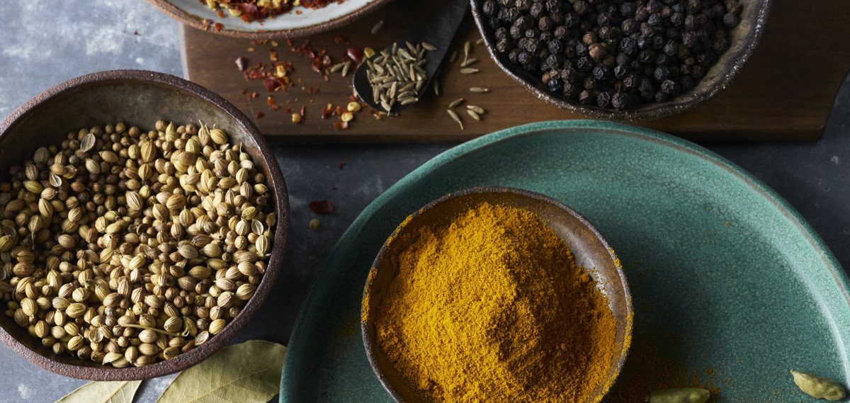 Amy's spices in bowls