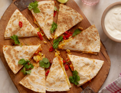Sweet Potato Quesadillas
